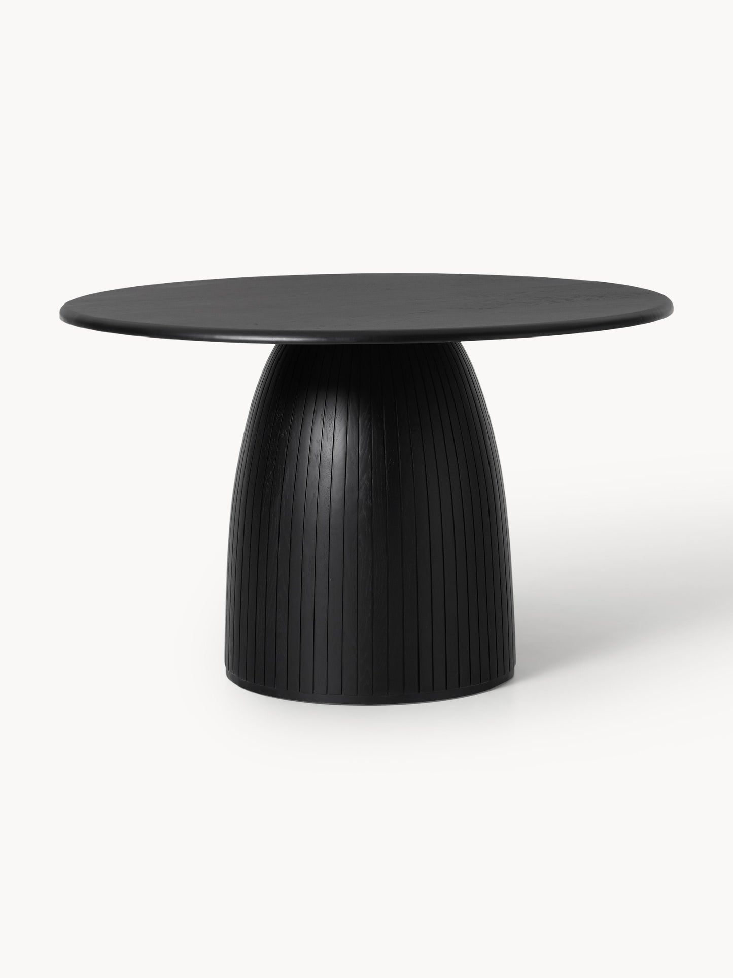 Draggery Nelly Fluted-Texture Round Dining Table, in Various Sizes