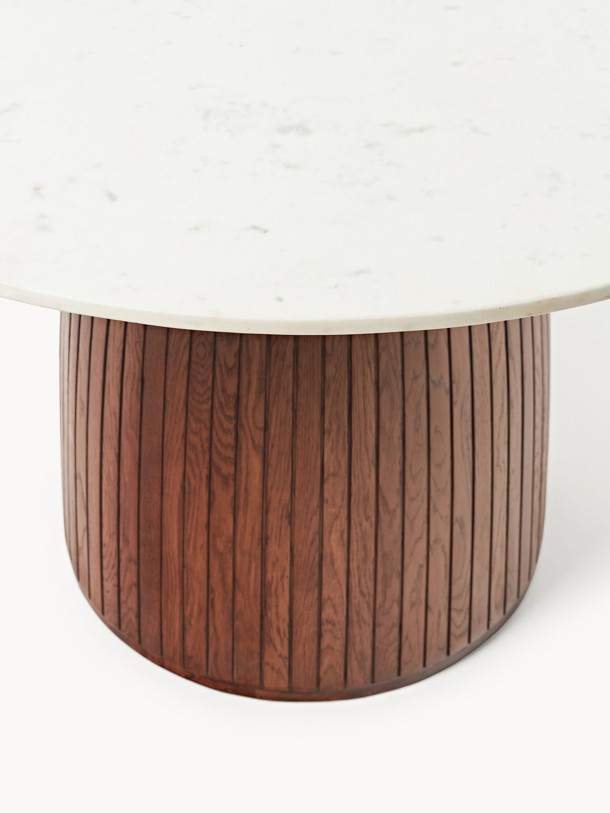 Draggery Nelly Round Dining Table, Tabletop in Marble, Ø 115 cm