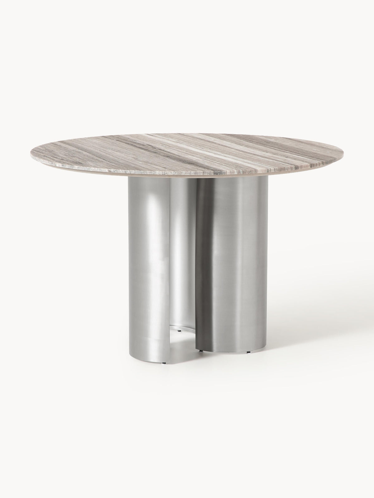 Draggery Noam Round Dining Table, Tabletop in Marble, Ø 120 cm