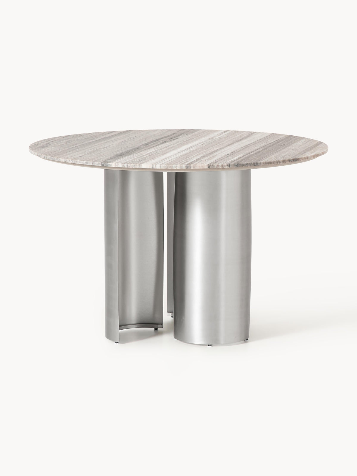 Draggery Noam Round Dining Table, Tabletop in Marble, Ø 120 cm