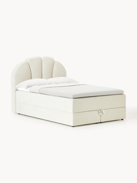 Draggery Romia Box Spring Bed Frame with Storage