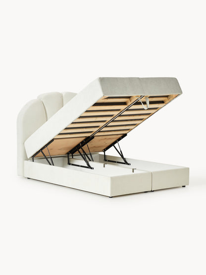 Draggery Romia Box Spring Bed Frame with Storage