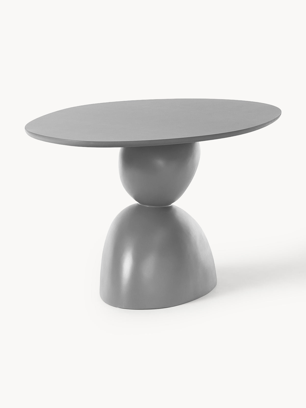 Draggery Sahrain Dining Table, Oval with Organic Design, 180 x 90 cm
