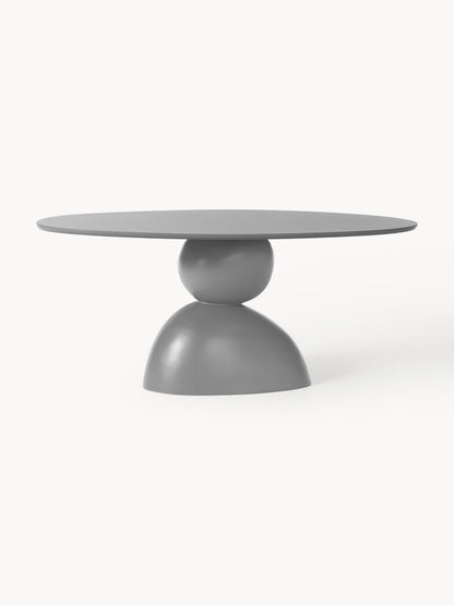 Draggery Sahrain Dining Table, Oval with Organic Design, 180 x 90 cm