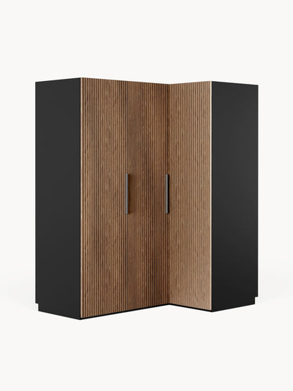 Draggery Simone Modular Wardrobe, Corner, 165 cm Wide, in Various Sizes