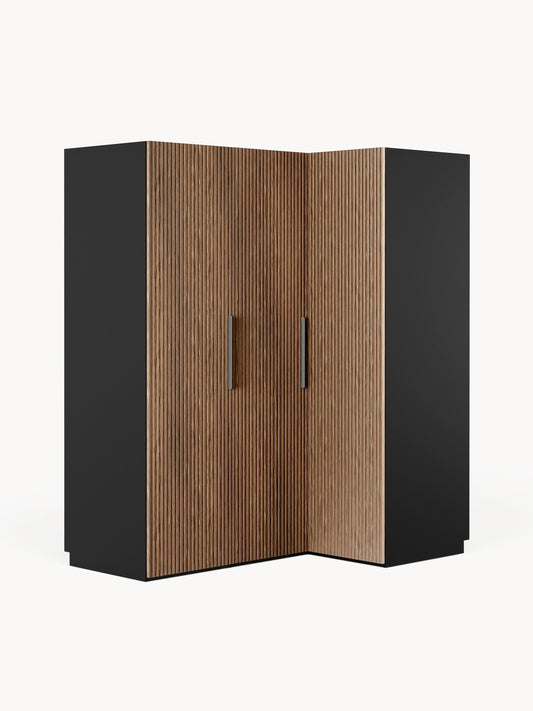 Draggery Simone Modular Wardrobe, Corner, 165 cm Wide, in Various Sizes