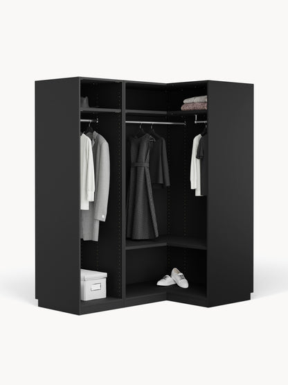 Draggery Simone Modular Wardrobe, Corner, 165 cm Wide, in Various Sizes