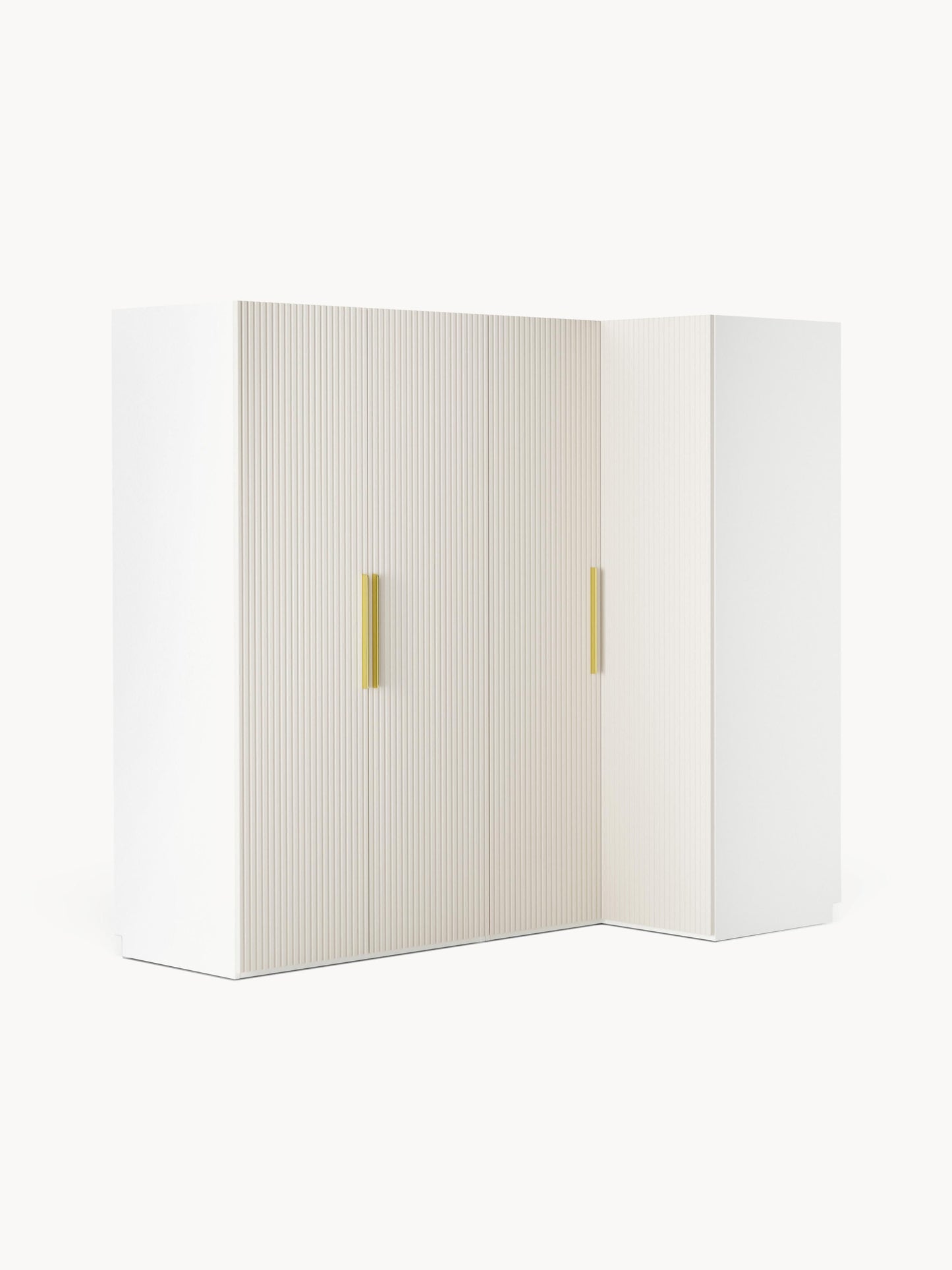 Draggery Simone Modular Wardrobe, Corner, 215 cm Wide, in Various Sizes