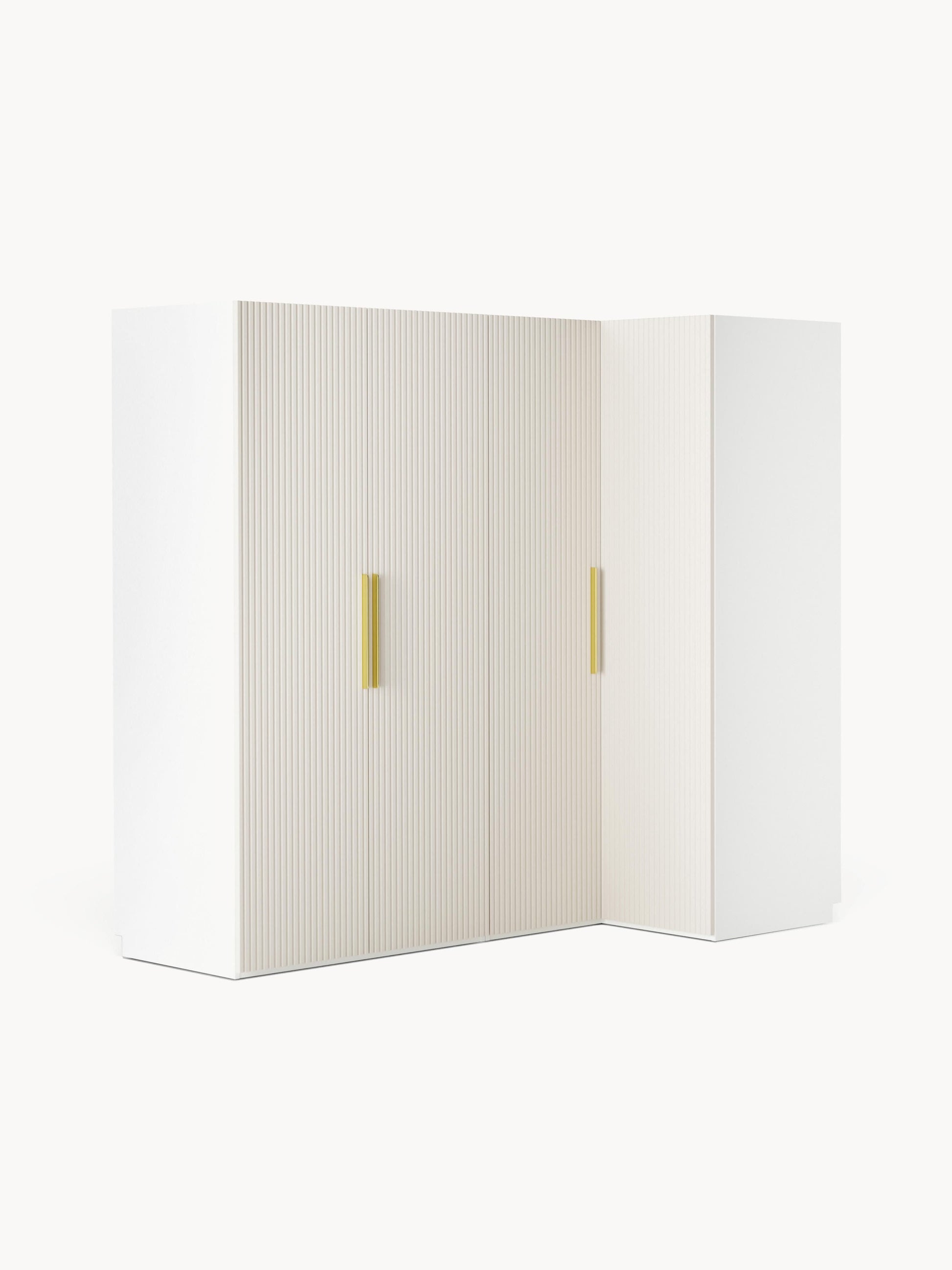 Draggery Simone Modular Wardrobe, Corner, 215 cm Wide, in Various Sizes