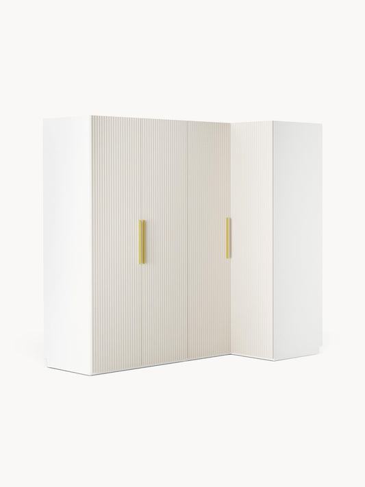 Draggery Simone Modular Wardrobe, Corner, 215 cm Wide, in Various Sizes