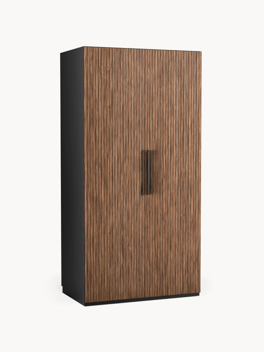 Draggery Simone Wardrobe with Hinged Doors, Modular, 100 cm Wide, in Various Sizes
