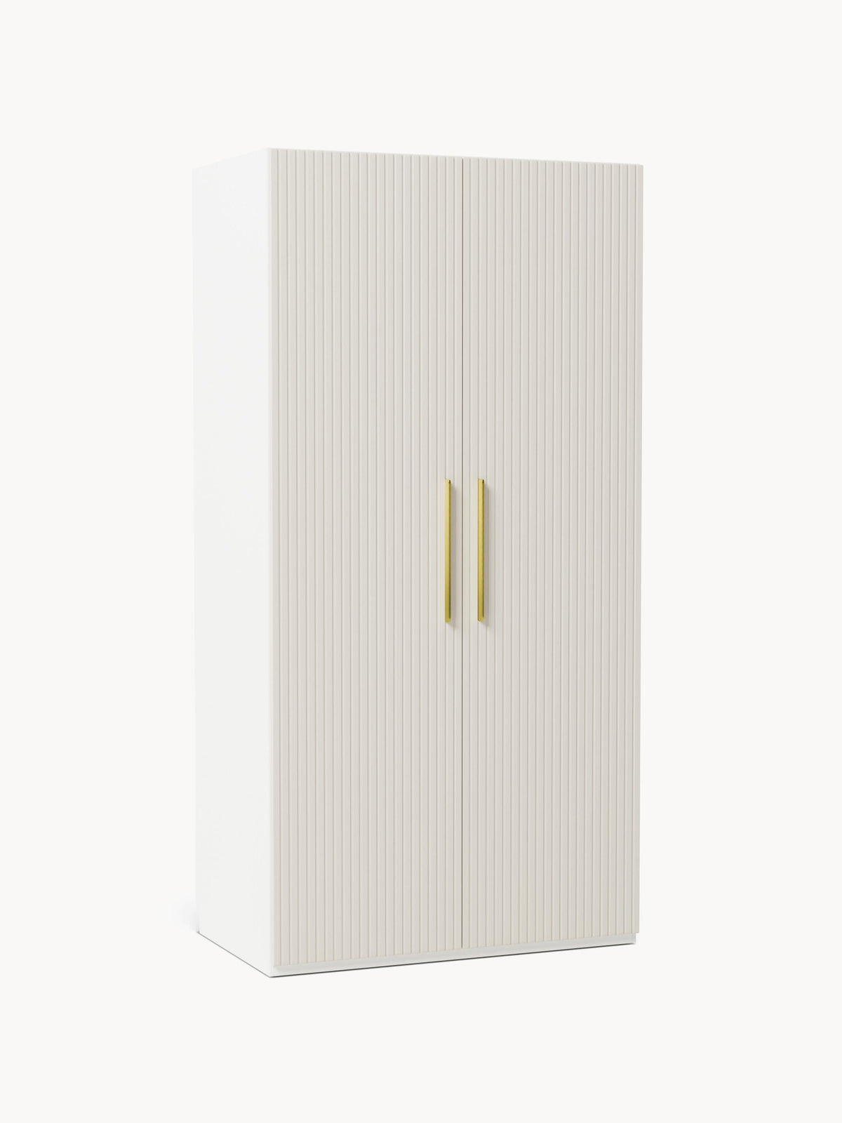Draggery Simone Wardrobe with Hinged Doors, Modular, 100 cm Wide, in Various Sizes