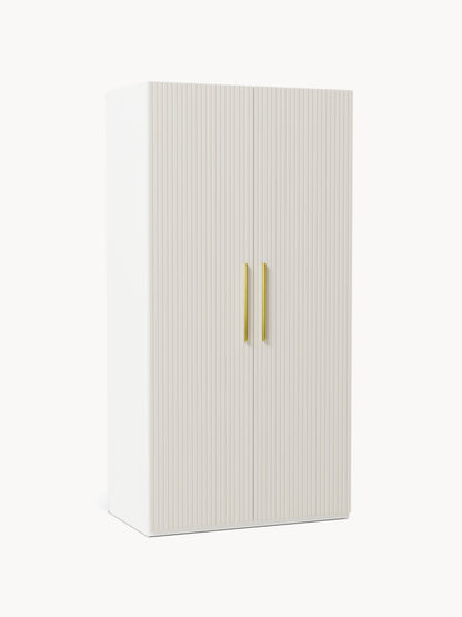 Draggery Simone Wardrobe with Hinged Doors, Modular, 100 cm Wide, in Various Sizes