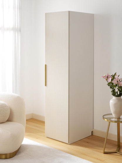 Draggery Simone Wardrobe with Hinged Doors, Modular, 50 cm Wide, in Various Sizes