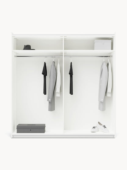 Draggery Simone Wardrobe with Sliding Doors, Modular, 200 cm Wide, in Various Sizes
