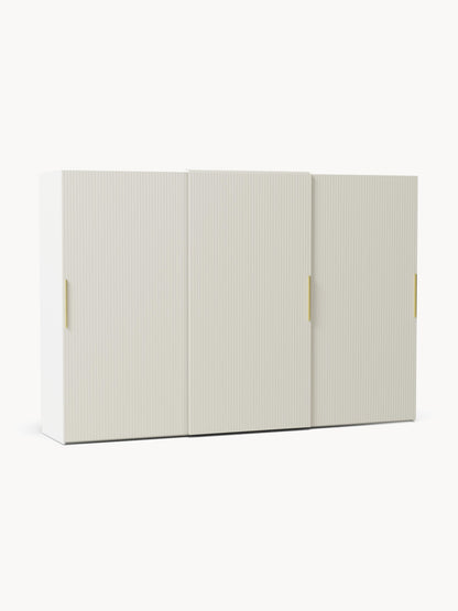 Draggery Simone Wardrobe with Sliding Doors, Modular, 300 cm Wide, in Various Sizes