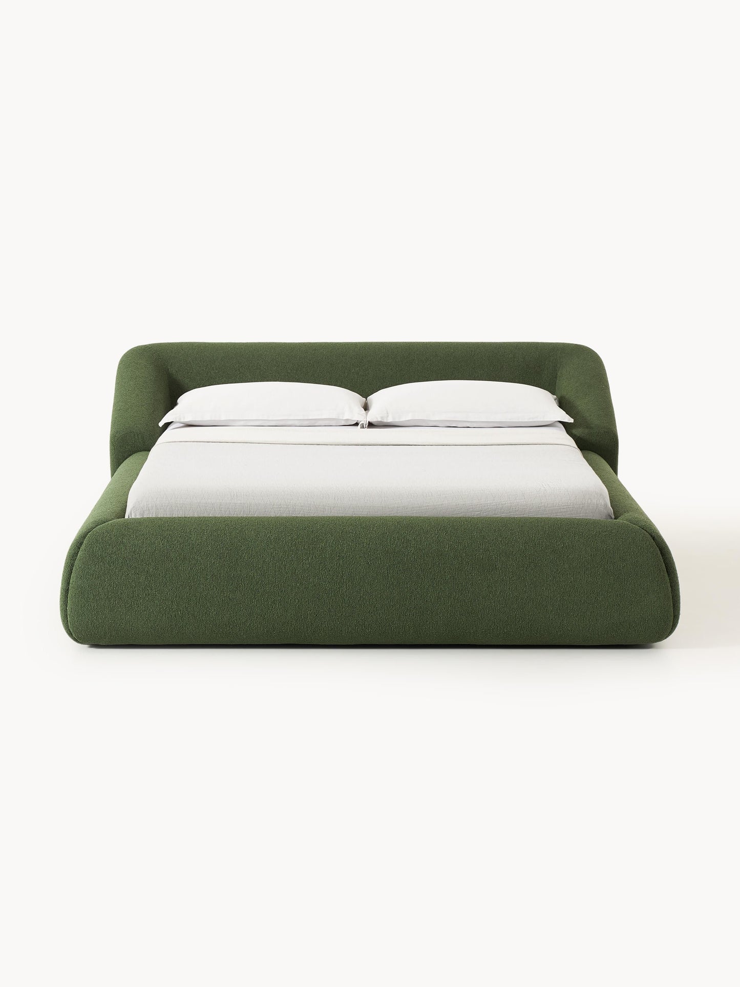 Draggery Sofia Bed with Bouclé Upholstery
