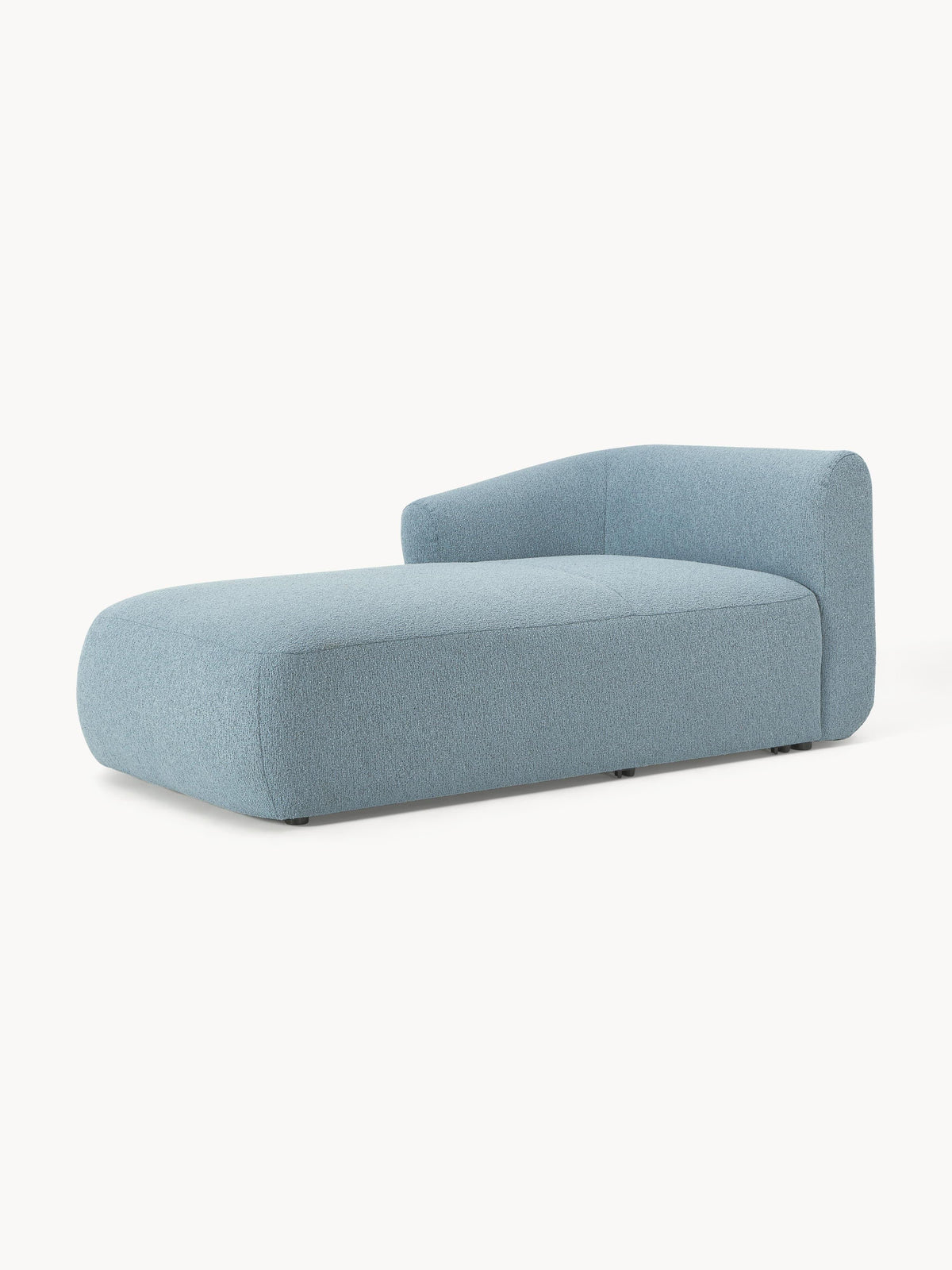 Draggery Sofia Corner Module with Chaise in Bouclé