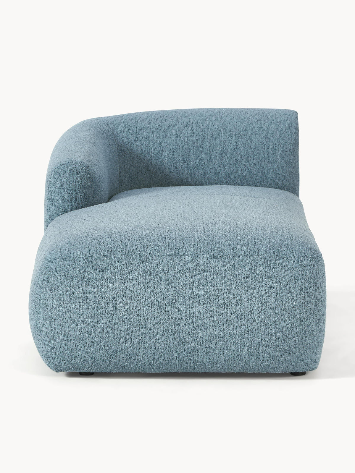 Draggery Sofia Corner Module with Chaise in Bouclé