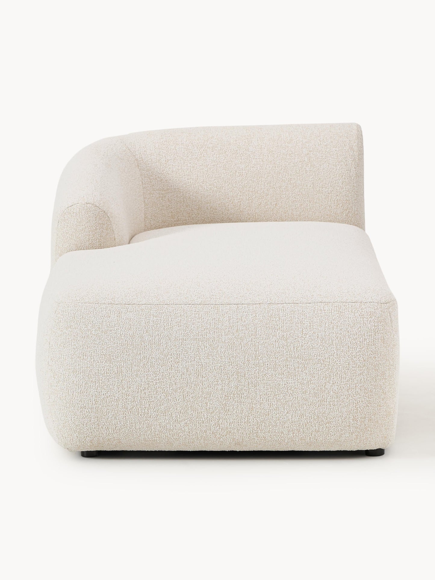 Draggery Sofia Corner Module with Chaise in Bouclé