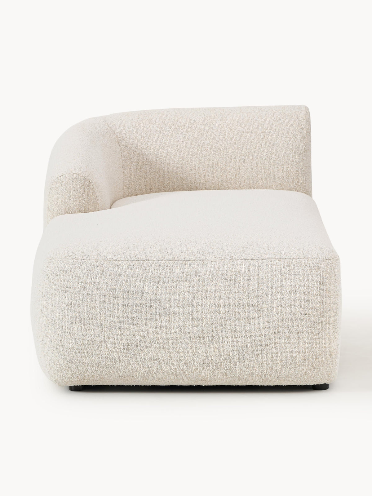 Draggery Sofia Corner Module with Chaise in Bouclé