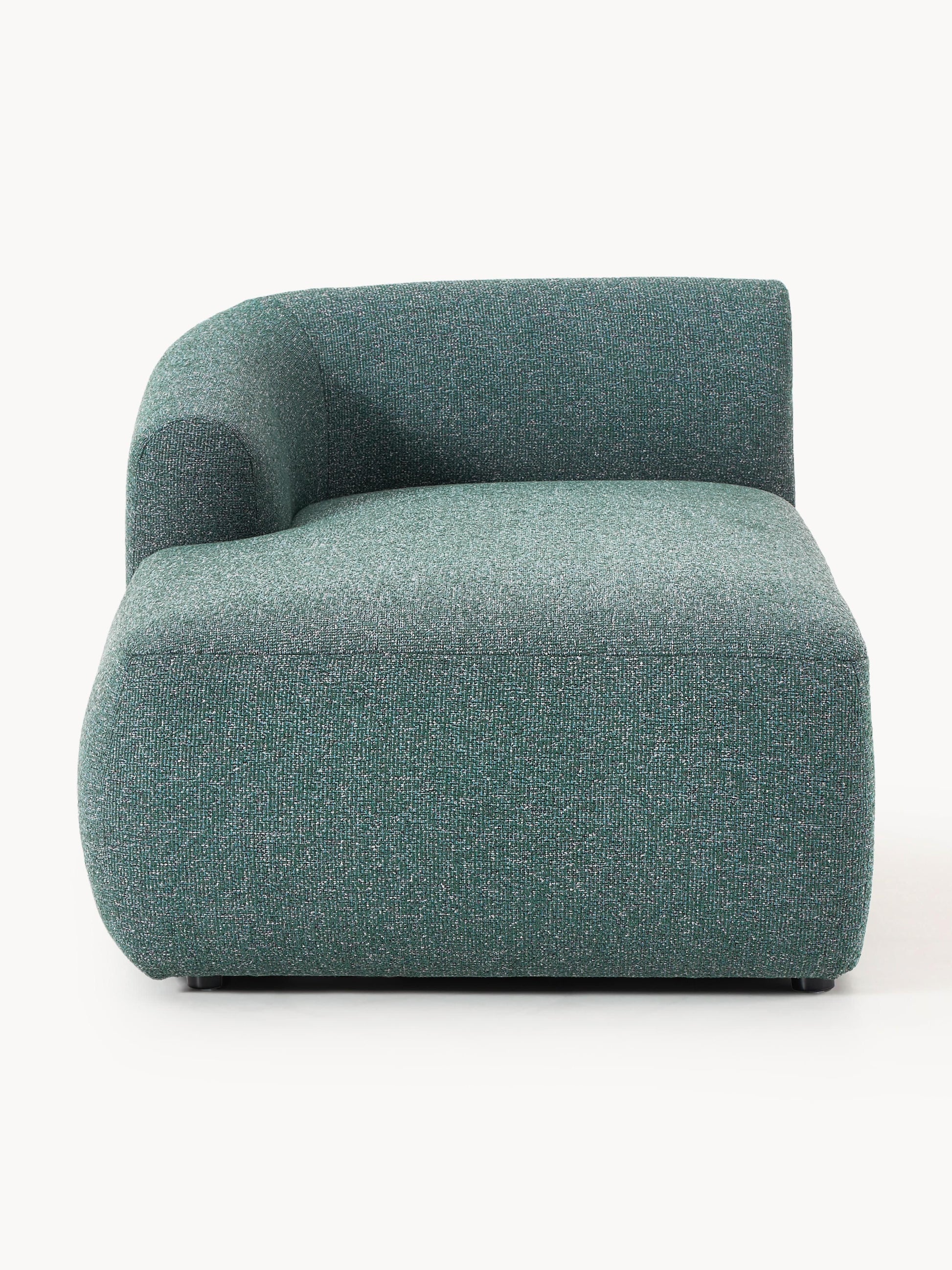 Draggery Sofia Corner Module with Chaise in Bouclé