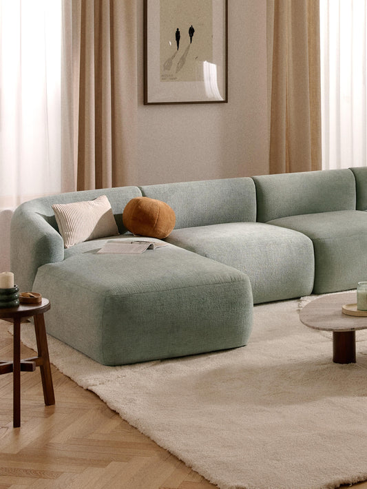 Draggery Sofia Corner Section with Chaise, Modular