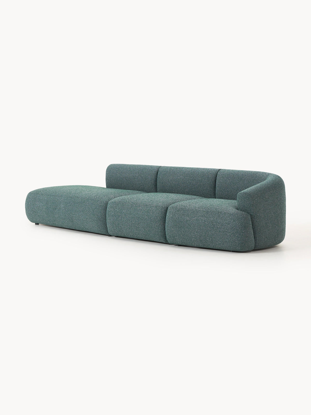Draggery Sofia Modular Chaise with Bouclé Cover (2-Seater)