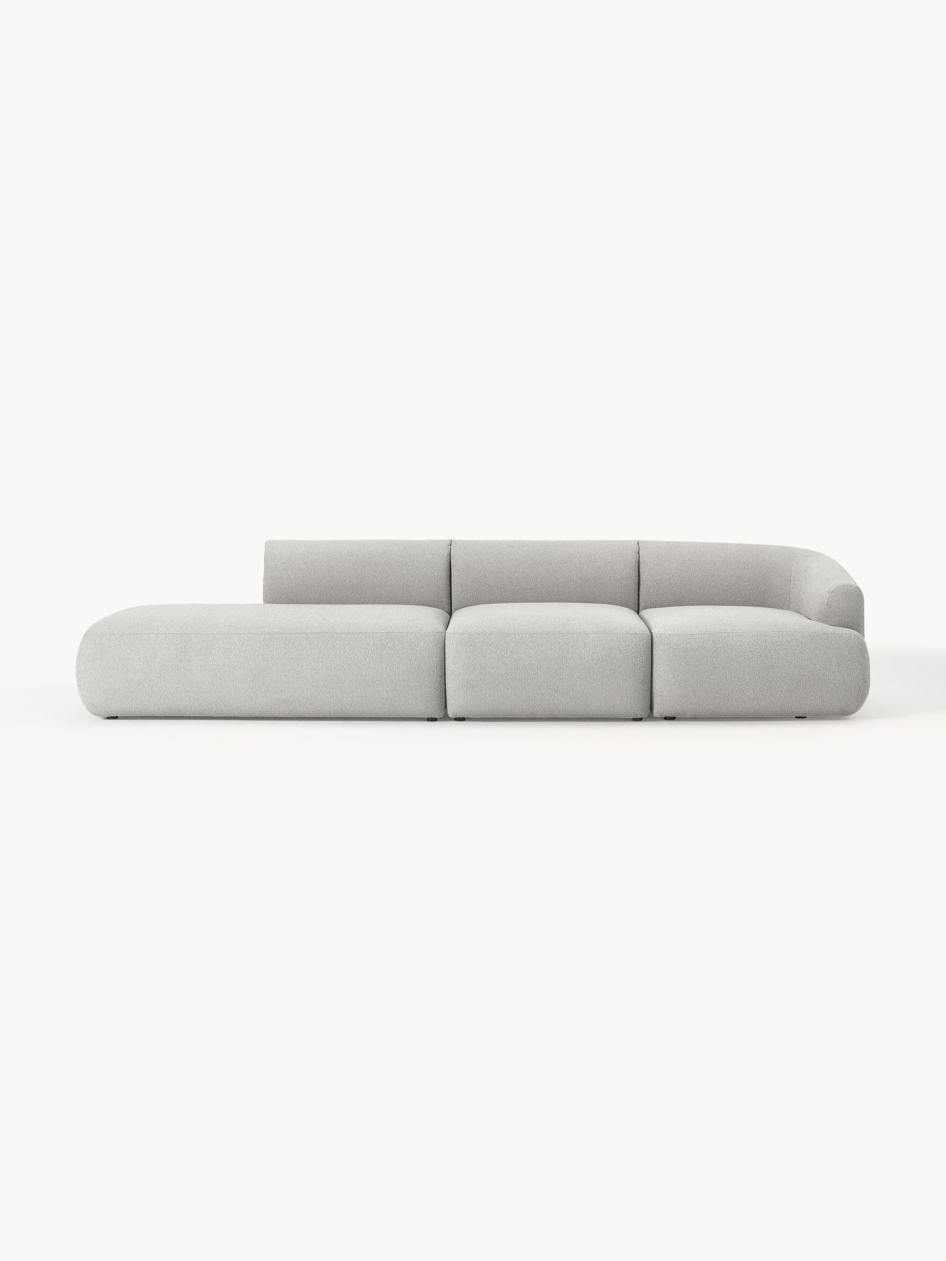 Draggery Sofia Modular Chaise with Bouclé Cover (2-Seater)