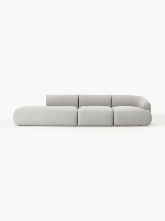 Draggery Sofia Modular Chaise with Bouclé Cover (2-Seater)