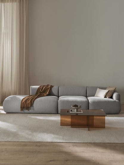 Draggery Sofia Modular Chaise with Bouclé Cover (2-Seater)