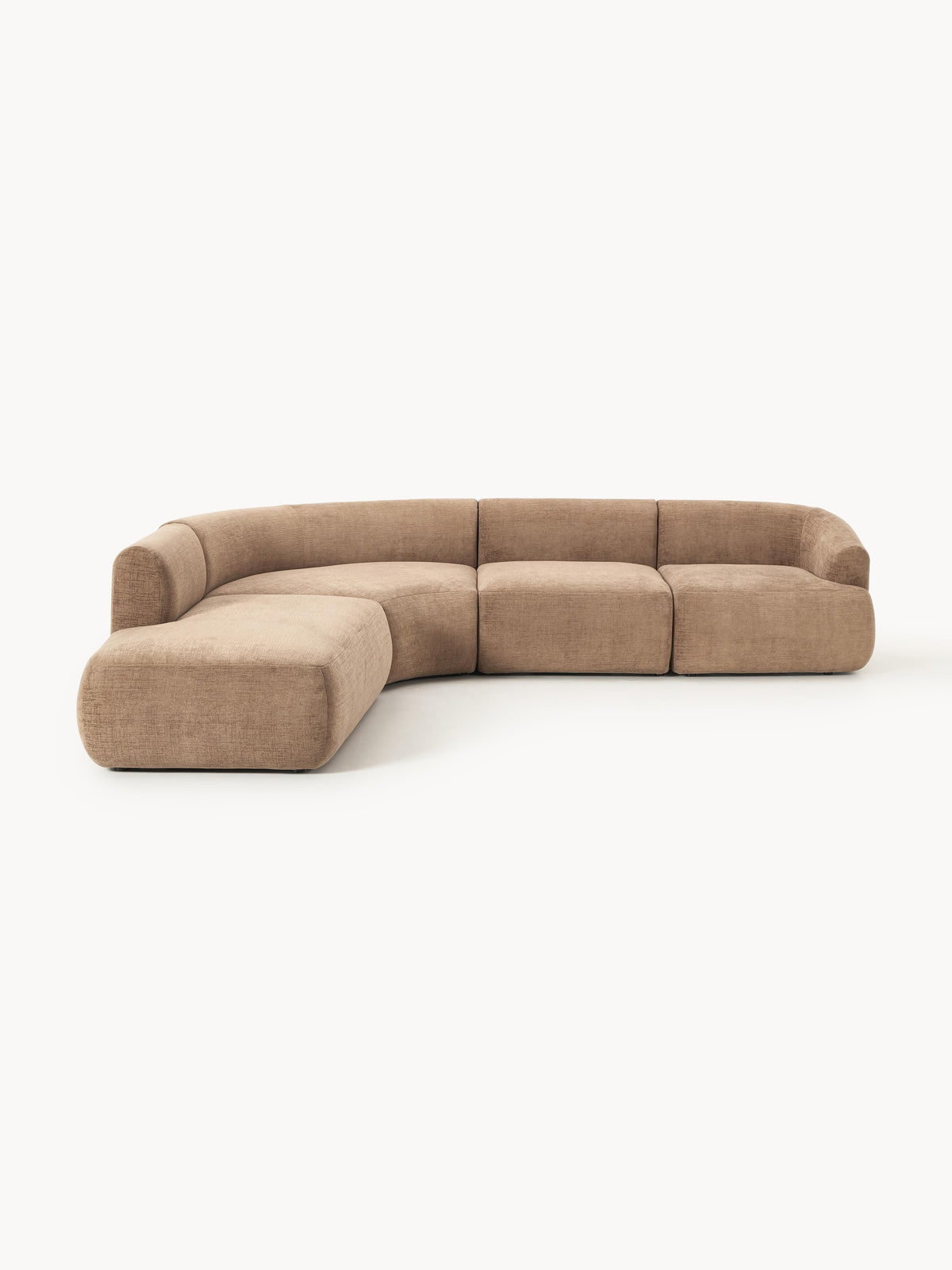 Draggery Sofia Modular Corner Sofa: 4-Seater