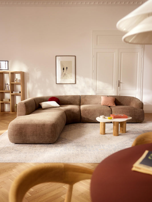 Draggery Sofia Modular Corner Sofa: 4-Seater
