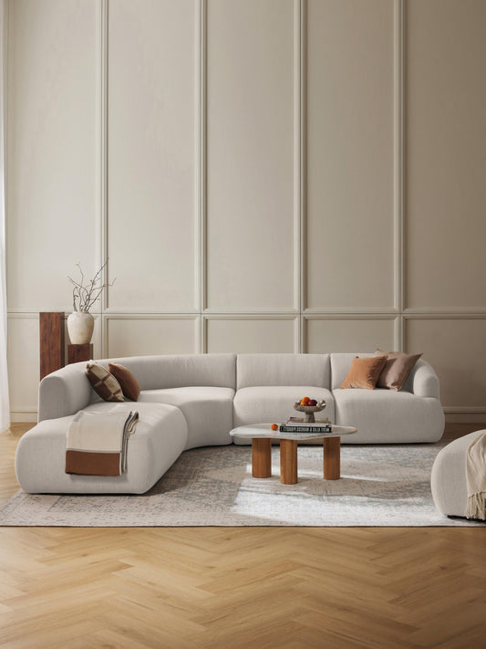 Draggery Sofia Modular Corner Sofa: 4-Seater