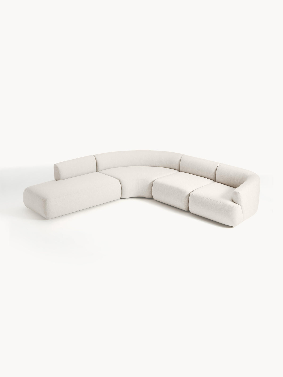 Draggery Sofia Modular Corner Sofa: 4-Seater