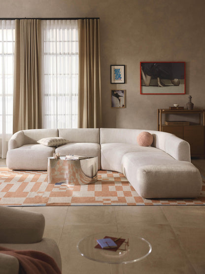 Draggery Sofia Modular Corner Sofa: 4-Seater