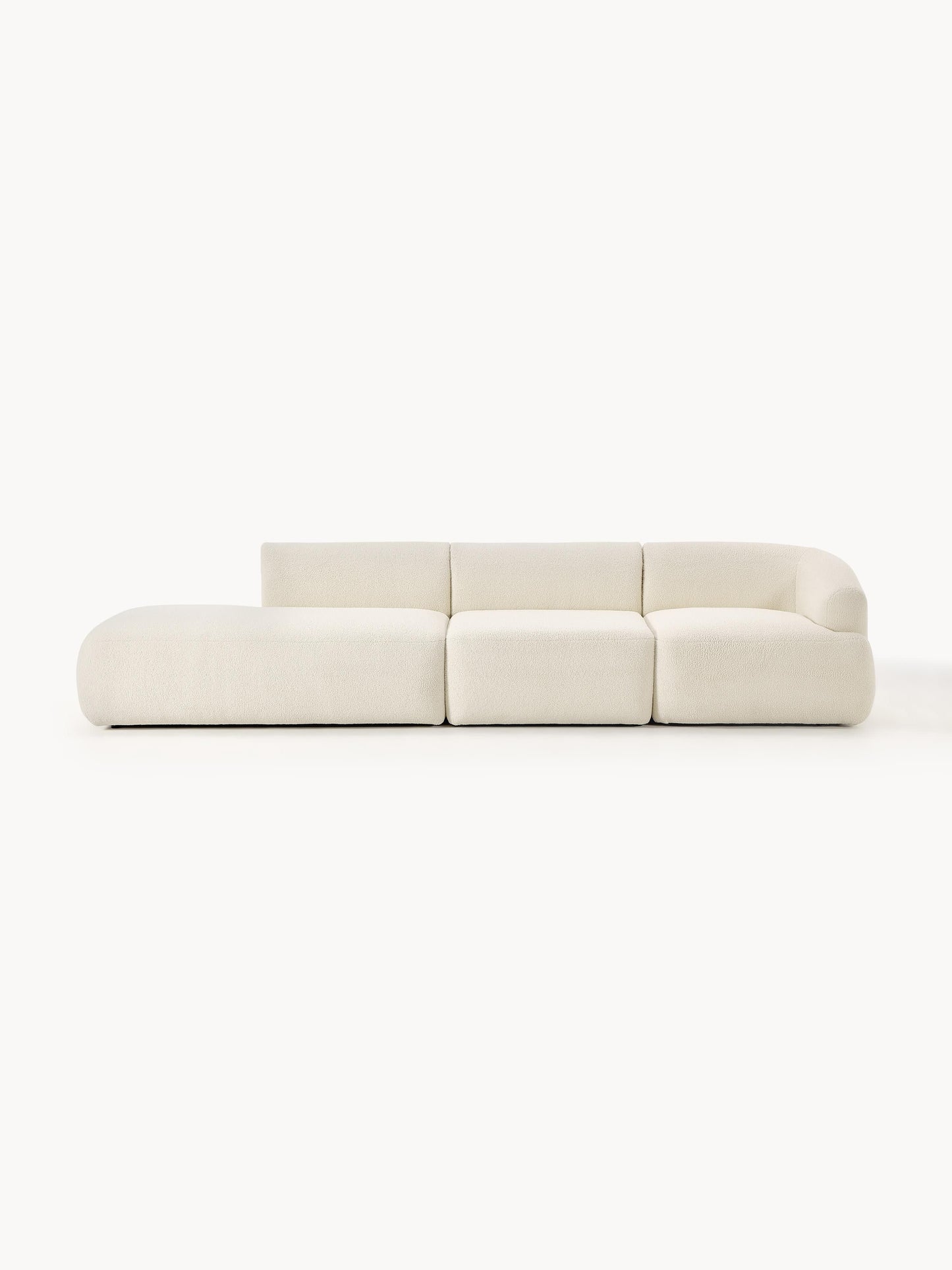 Draggery Sofia Modular Ottoman with Teddy Cover (3-Seater)