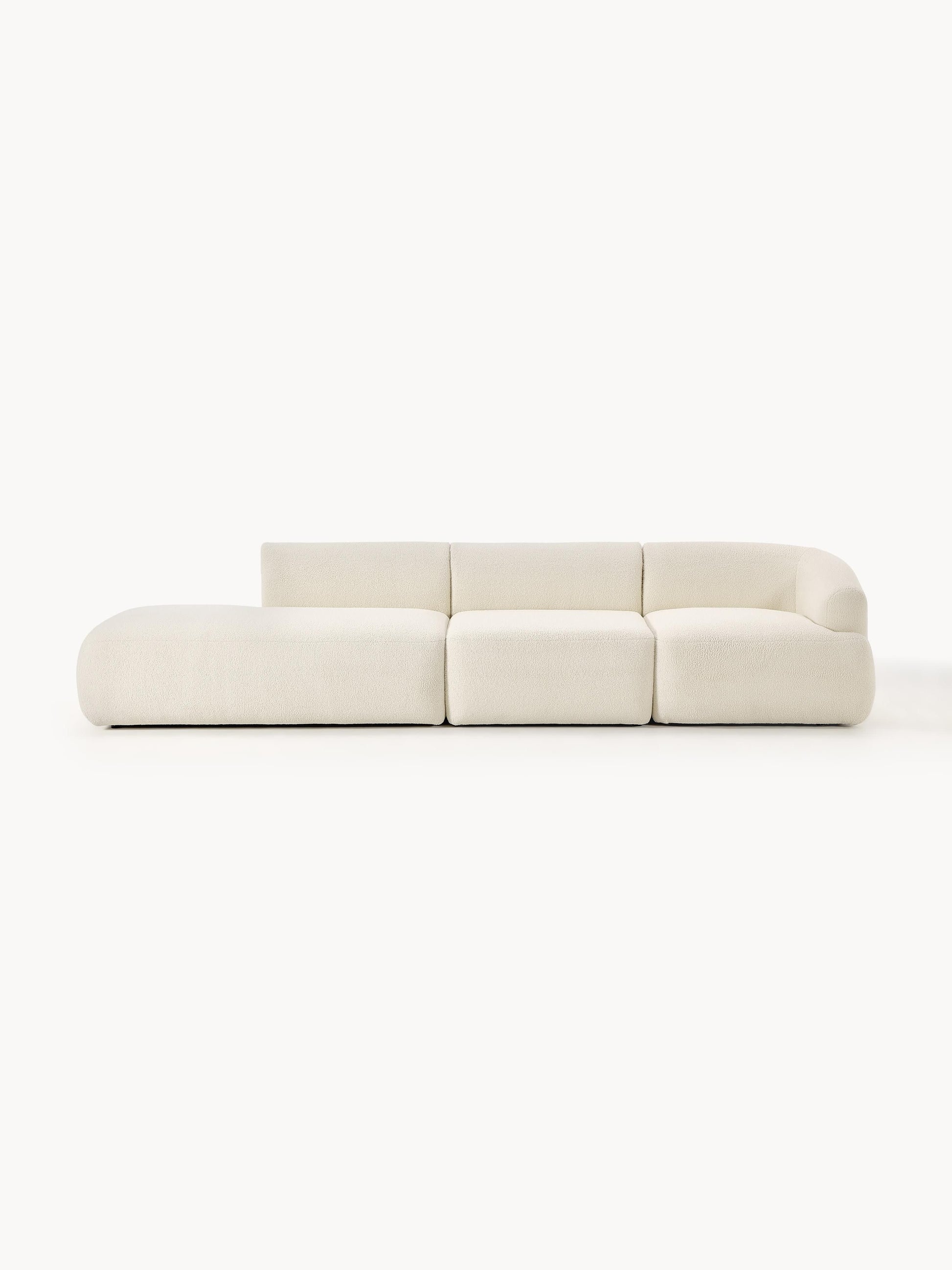 Draggery Sofia Modular Ottoman with Teddy Cover (3-Seater)