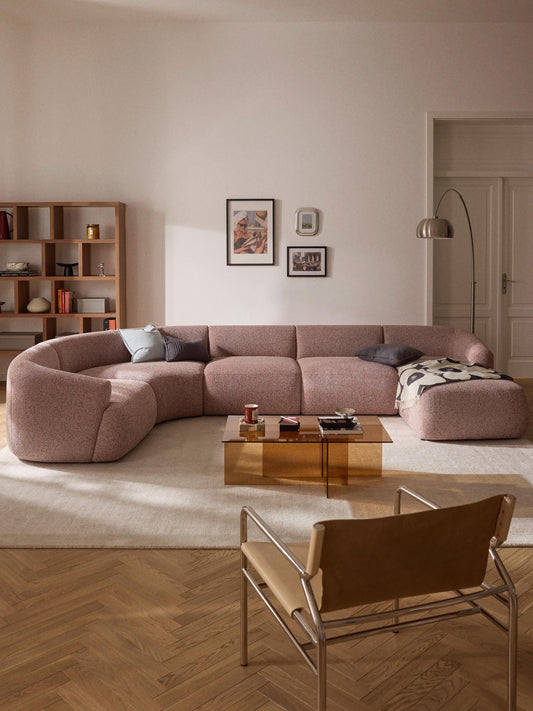 Draggery Sofia Modular XL Sofa with Bouclé Cover