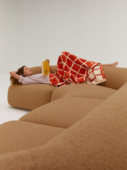 Draggery Sofia Modular XL Sofa with Bouclé Cover