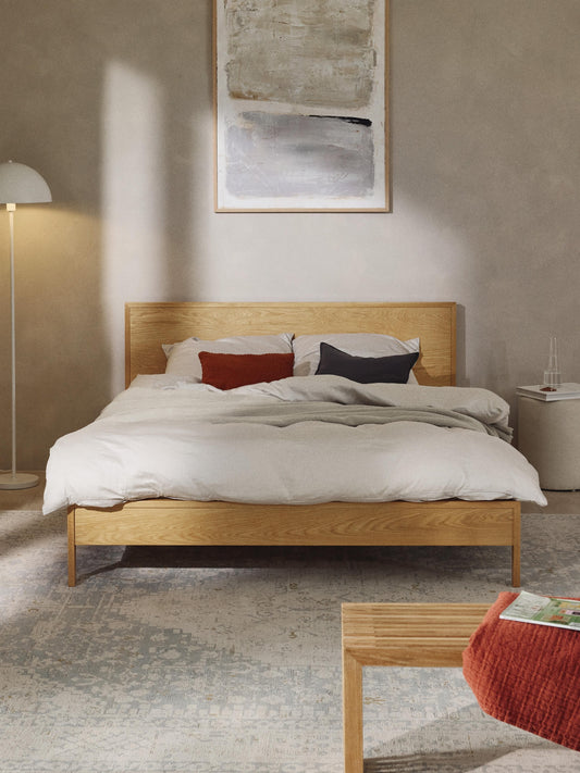 Draggery Tammy Bed, Wooden, with Headboard
