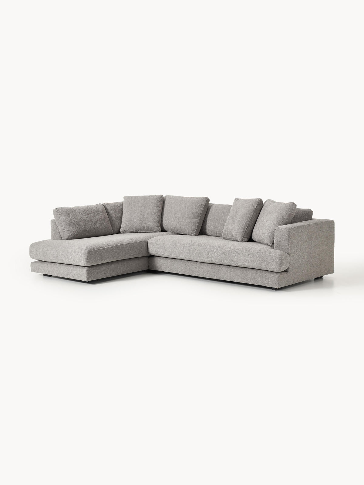 Draggery Tribeca Corner Sofa with Bouclé Cover