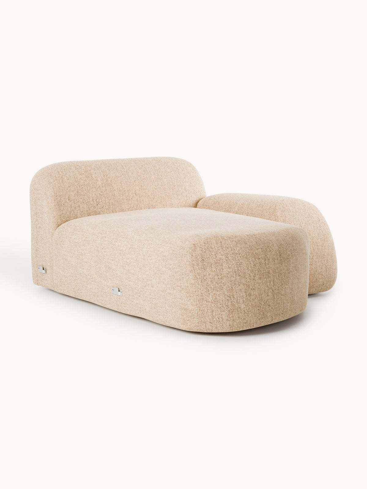 Draggery Wolke Chaise Corner Module with Bouclé Cover