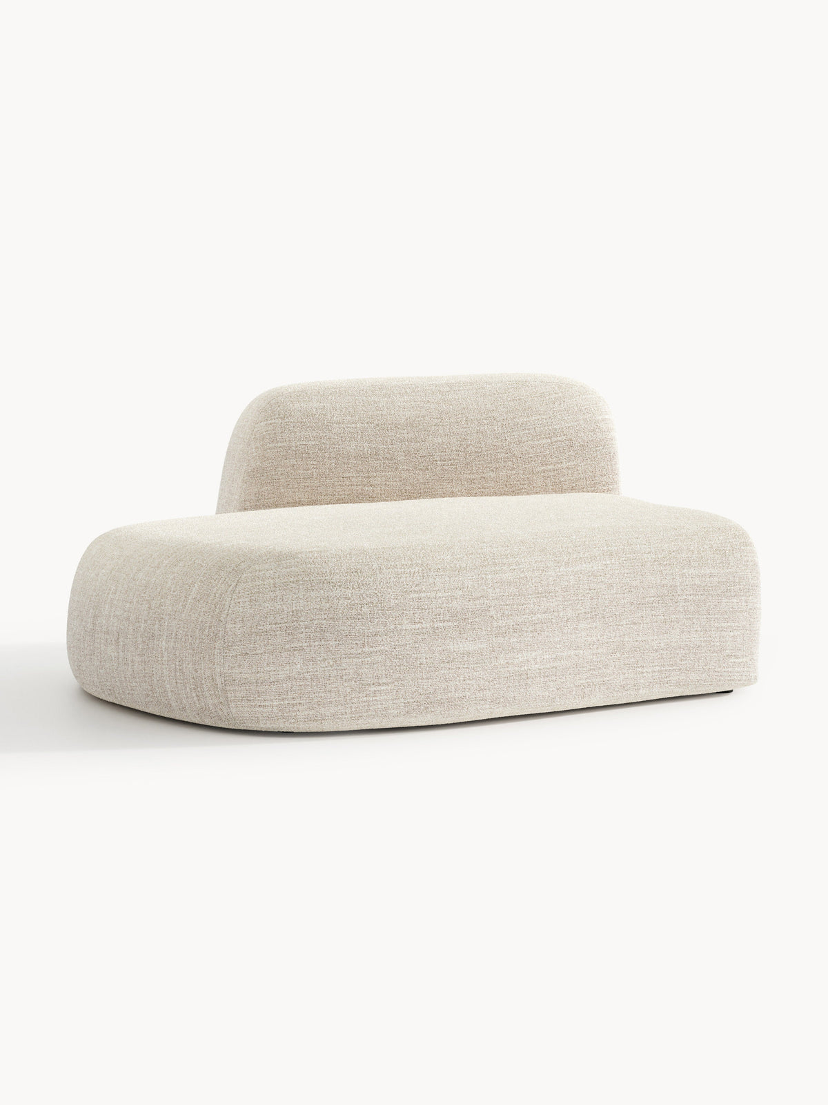 Draggery Wolke Chaise Module with Bouclé Cover