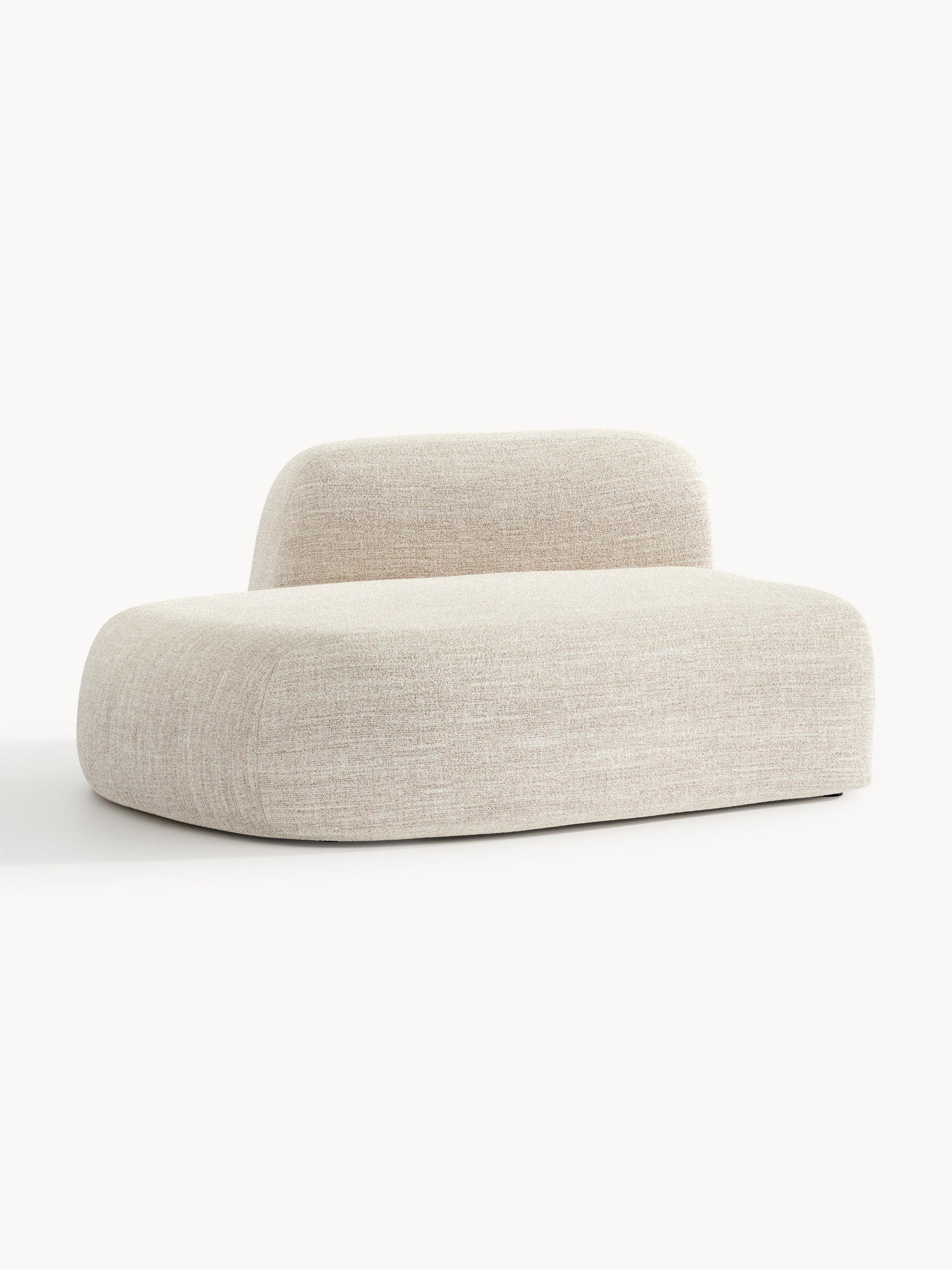 Draggery Wolke Chaise Module with Bouclé Cover
