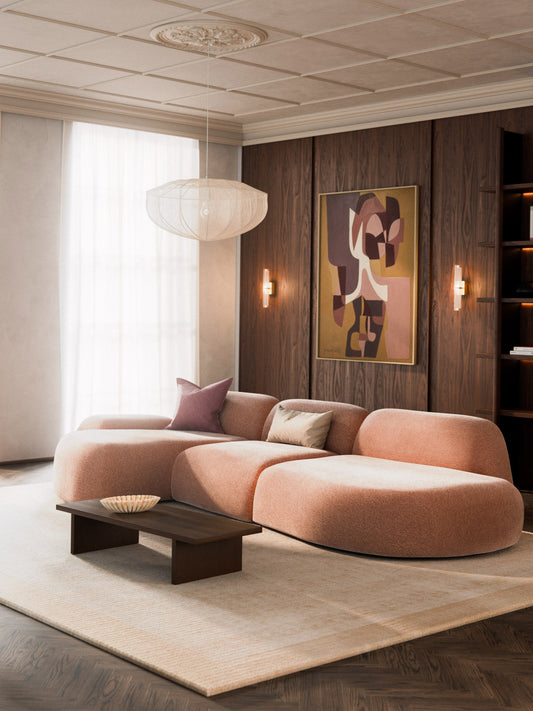 Draggery Wolke Chaise Section, Modular