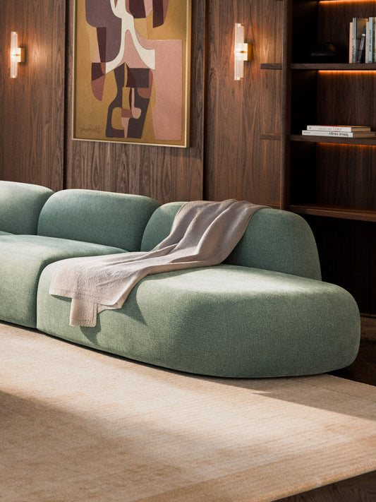 Draggery Wolke Chaise Section, Modular