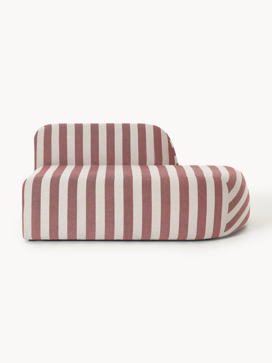 Draggery Wolke Chaise Unit, Striped