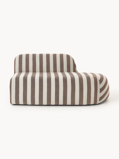 Draggery Wolke Chaise Unit, Striped
