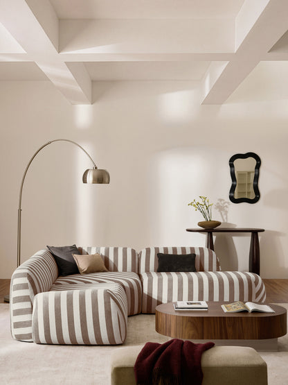 Draggery Wolke Chaise Unit, Striped
